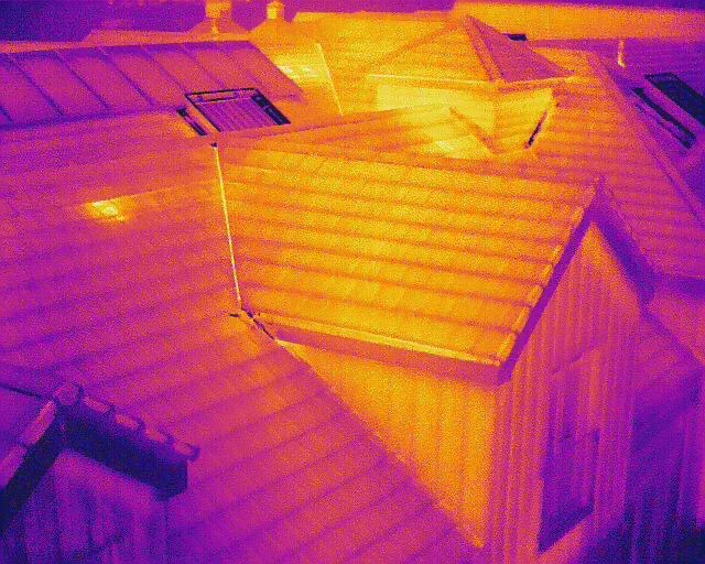 Thermal Imaging Roof Survey Image Milton Keynes